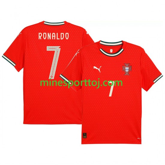 Portugal RONALDO 7 2025 Herre Hjemmebane Fodboldtrøje Lange Ærmer