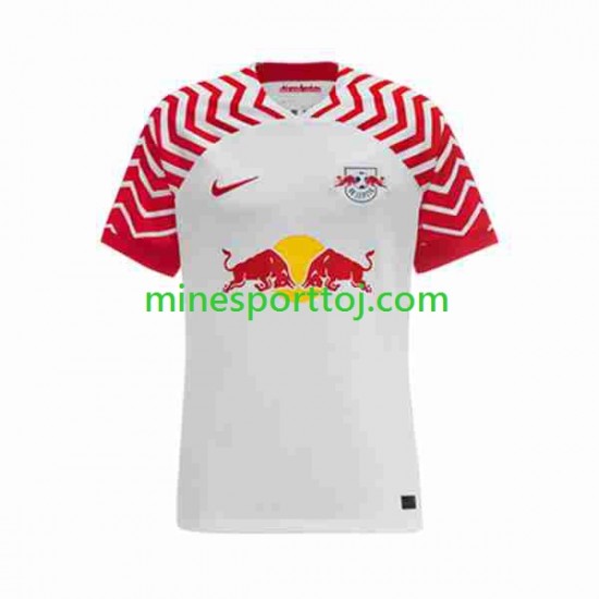 RB Leipzig Herre Hjemmebane Fodboldtrøje 2023-2024 Lange Ærmer
