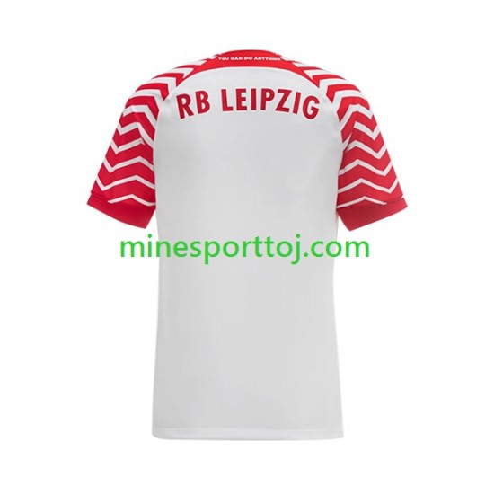 RB Leipzig Herre Hjemmebane Fodboldtrøje 2023-2024 Lange Ærmer