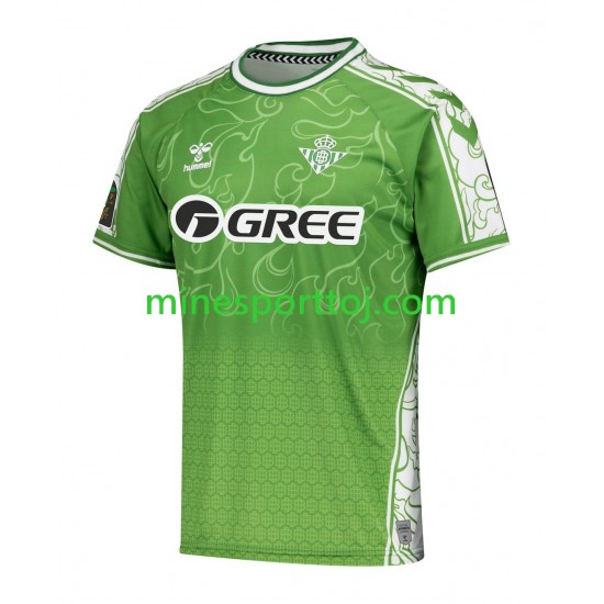 Real Beits Special Herre Hjemmebane Fodboldtrøje 2024-2025 Lange Ærmer Real Beits Special Herre Hjemmebane Fodboldtrøje 2024-2025 Lange Ærmer