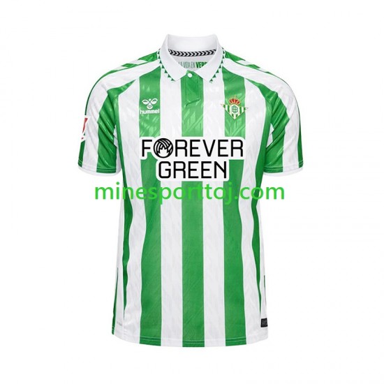 Real Betis Herre Hjemmebane Fodboldtrøje 2024-2025 Lange Ærmer