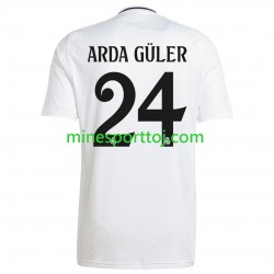 Real Madrid ARDA GULER 24 Herre Hjemmebane Fodboldtrøje 2024-2025 Lange Ærmer