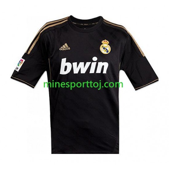 Real Madrid 2011-2012 Herre Udebane Fodboldtrøje Lange Ærmer