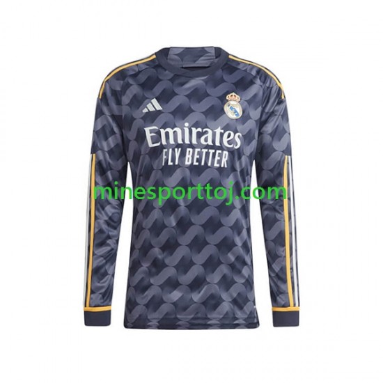 Real Madrid Herre Udebane Fodboldtrøje 2023-2024 med Korte Ærmer