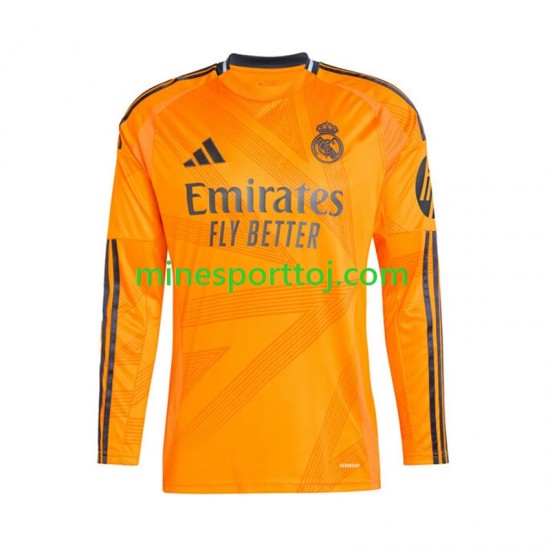 Real Madrid Herre Udebane Fodboldtrøje 2024-2025 med Korte Ærmer