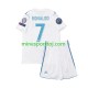 Real Madrid Cristiano Ronaldo 7 2017 Børne Retro Hjemmebane Fodboldtrøje Lange Ærmer