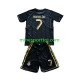 Real Madrid Cristiano Ronaldo 7 2011-2012 Børne Retro Udebane Fodboldtrøje Lange Ærmer