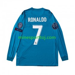 Real Madrid Cristiano Ronaldo 7 2017 Børne Retro Tredje Fodboldtrøje med Korte Ærmer