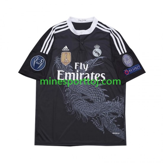 Real Madrid Cristiano Ronaldo 7 2014 Herre Retro Tredje Fodboldtrøje Lange Ærmer