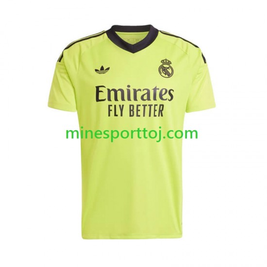 Real Madrid Målmand Herre Tredje Fodboldtrøje 2024-2025 Lange Ærmer