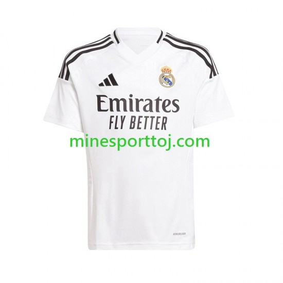 Real Madrid Herre Hjemmebane Fodboldtrøje 2024-2025 Lange Ærmer