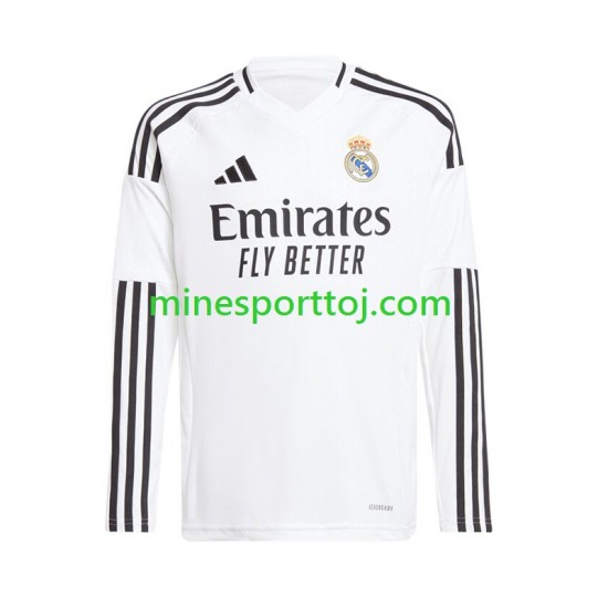 Real Madrid Herre Hjemmebane Hvid Fodboldtrøje 2024-2025 med Korte Ærmer