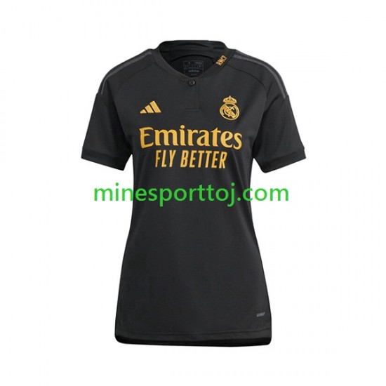Real Madrid Kvinder Tredje Fodboldtrøje 2023-2024 Lange Ærmer Real Madrid Kvinder Tredje Fodboldtrøje 2023-2024 Lange Ærmer