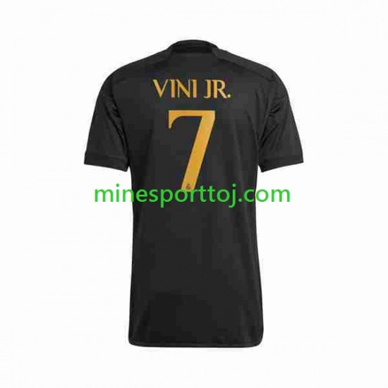 Real Madrid Vini Jr 7 Herre Tredje Fodboldtrøje 2023-2024 Lange Ærmer