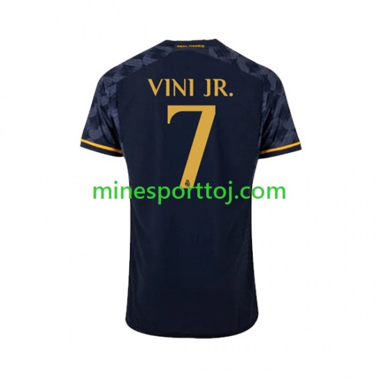 Real Madrid Vinicius Junior 7 Herre Udebane Fodboldtrøje 2023-2024 Lange Ærmer