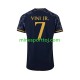 Real Madrid Vinicius Junior 7 Herre Udebane Fodboldtrøje 2023-2024 Lange Ærmer
