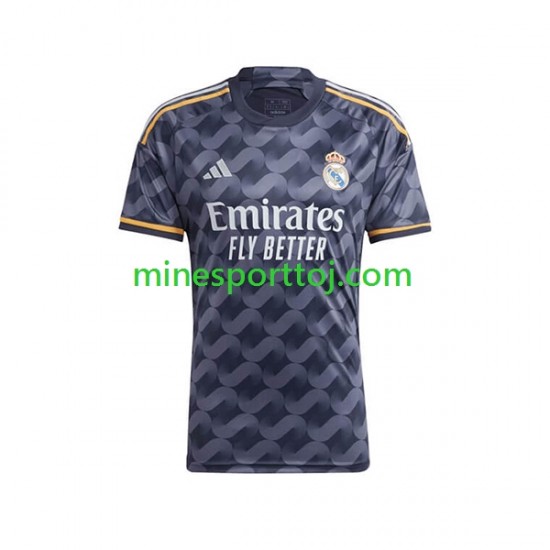 Real Madrid Vinicius Junior 7 Herre Udebane Fodboldtrøje 2023-2024 Lange Ærmer
