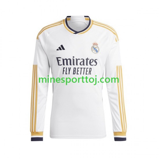 Real Madrid Vinicius Junior 7 Børne Hjemmebane Fodboldtrøje 2023-2024 med Korte Ærmer
