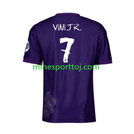 Real Madrid Vinicius Junior 7 Y-3 Herre Fjerde Lilla Fodboldtrøje 2023-2024 Lange Ærmer