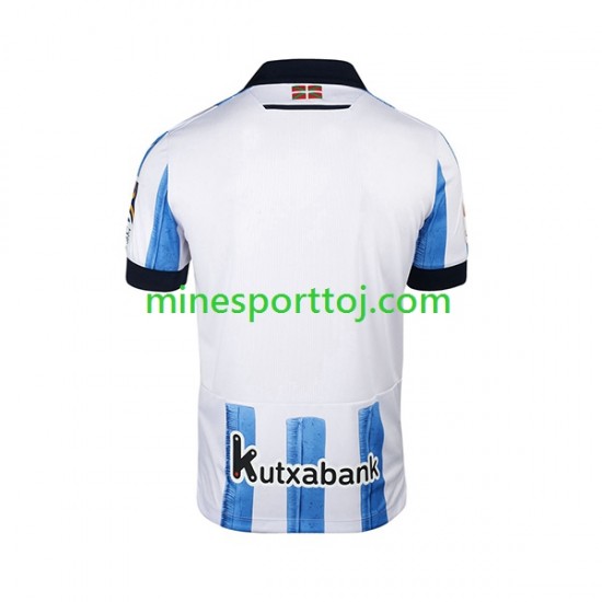 Real Sociedad Herre Hjemmebane Fodboldtrøje 2023-2024 Lange Ærmer