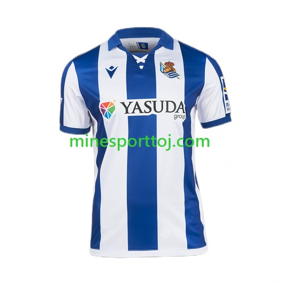 Real Sociedad Herre Hjemmebane Fodboldtrøje 2024-2025 Lange Ærmer