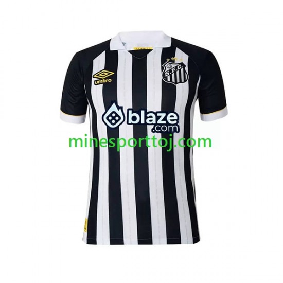 Santos FC Herre Udebane Fodboldtrøje 2023-2024 Lange Ærmer