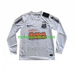 Santos FC Neymar JR 11 2011-2012 Herre Retro Hjemmebane Fodboldtrøje med Korte Ærmer