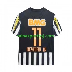 Santos Neymar JR 11 2011-2012 Herre Retro Udebane Fodboldtrøje Lange Ærmer