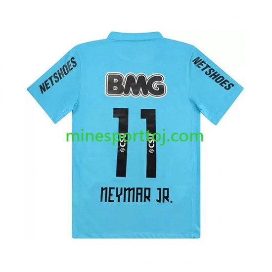 Santos Neymar JR 11 2011-2012 Herre Retro Tredje Fodboldtrøje Lange Ærmer