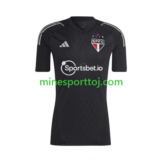 Sao Paulo Målmand Herre Hjemmebane Fodboldtrøje 2023-2024 Lange Ærmer