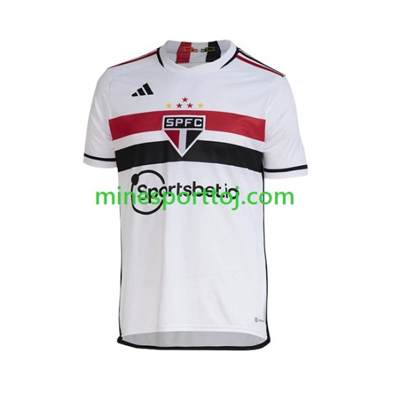Sao Paulo 2023 Herre Hjemmebane Fodboldtrøje Lange Ærmer