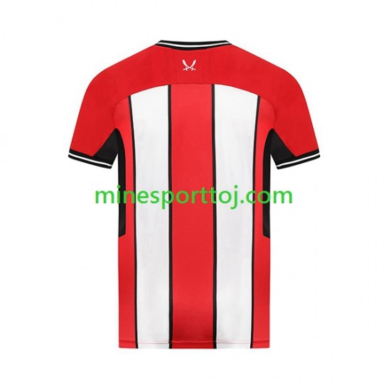 Sheffield United Herre Hjemmebane Fodboldtrøje 2023-2024 Lange Ærmer