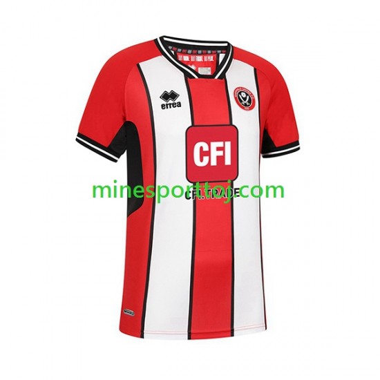 Sheffield United Herre Hjemmebane Fodboldtrøje 2023-2024 Lange Ærmer