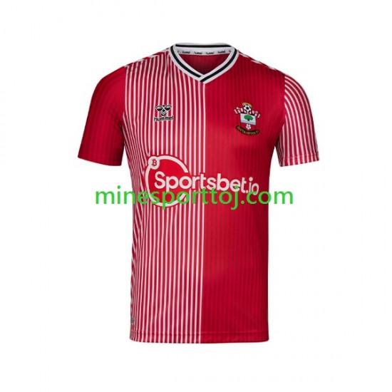 Southampton Herre Hjemmebane Fodboldtrøje 2023-2024 Lange Ærmer