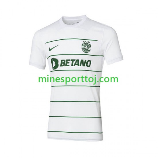 Sporting CP Herre Udebane Fodboldtrøje 2023-2024 Lange Ærmer
