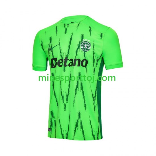 Sporting CP Herre Tredje Fodboldtrøje 2024-2025 Lange Ærmer