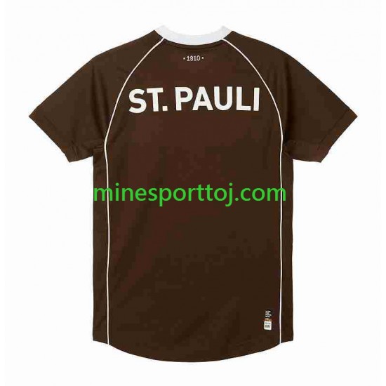 St Pauli Herre Hjemmebane Fodboldtrøje 2023-2024 Lange Ærmer