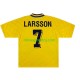 Sverige Henrik Larsson 7 1994 Herre Retro Hjemmebane Fodboldtrøje Lange Ærmer
