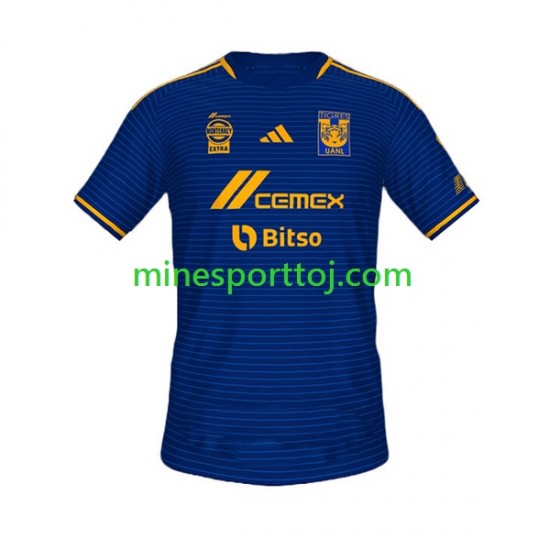 Tigres UANL Herre Udebane Fodboldtrøje 2023-2024 Lange Ærmer