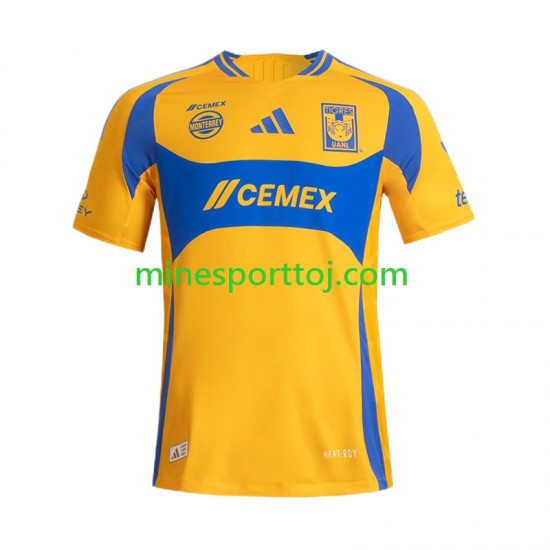 Tigres UANL Herre Hjemmebane Fodboldtrøje 2024-2025 Lange Ærmer