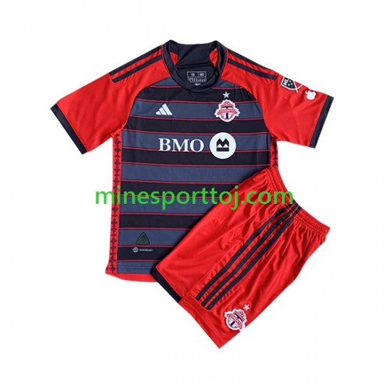 Toronto FC 2023 Børne Hjemmebane Fodboldtrøje Lange Ærmer Toronto FC 2023 Børne Hjemmebane Fodboldtrøje Lange Ærmer