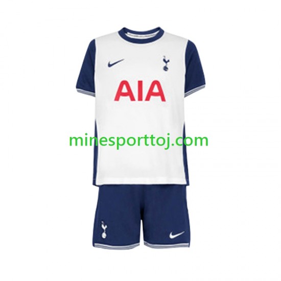 Tottenham Hotspur Børne Hjemmebane Fodboldtrøje 2024-2025 Lange Ærmer