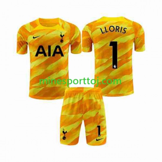 Tottenham Hotspur Målmand Hugo Børne Udebane Orange Fodboldtrøje 2023-2024 Lange Ærmer