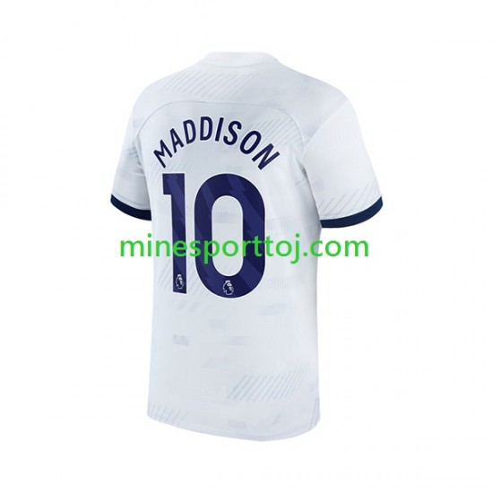 Tottenham Hotspur James Maddison 10 Herre Hjemmebane Fodboldtrøje 2023-2024 Lange Ærmer