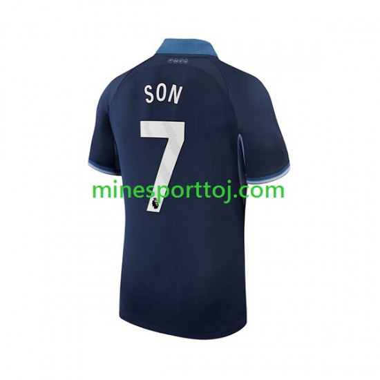 Tottenham Hotspur Son Heung-min 7 Herre Udebane Fodboldtrøje 2023-2024 Lange Ærmer