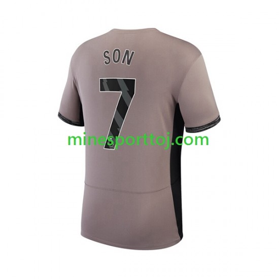 Tottenham Hotspur Son Heung-min 7 Herre Tredje Fodboldtrøje 2023-2024 Lange Ærmer