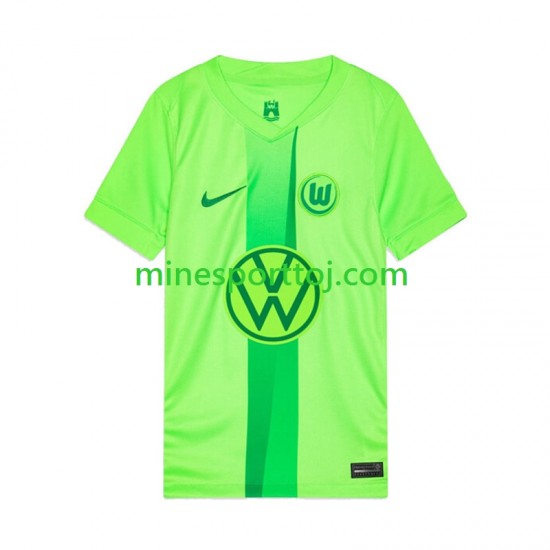 VfL Wolfsburg Herre Hjemmebane Fodboldtrøje 2024-2025 Lange Ærmer
