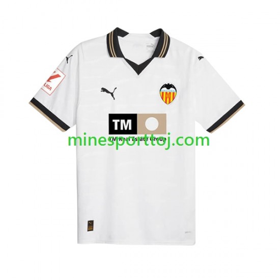 Valencia CF Herre Hjemmebane Fodboldtrøje 2023-2024 Lange Ærmer