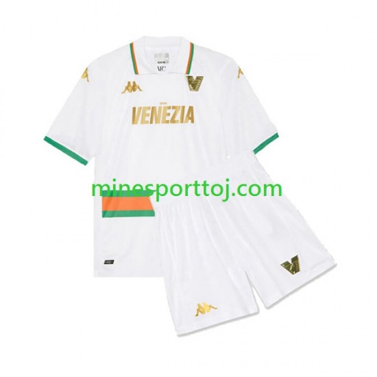 Venezia Børne Udebane Fodboldtrøje 2023-2024 Lange Ærmer