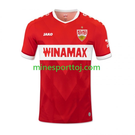VfB Stuttgart Herre Udebane Fodboldtrøje 2024-2025 Lange Ærmer